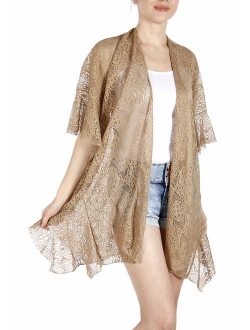 Kimonos for Women | Sheer Kimono Cardigan | Beach Cover Ups | Womens Kimono Robe