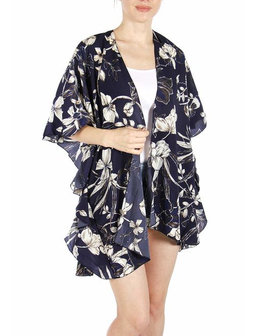 Kimonos for Women | Sheer Kimono Cardigan | Beach Cover Ups | Womens Kimono Robe