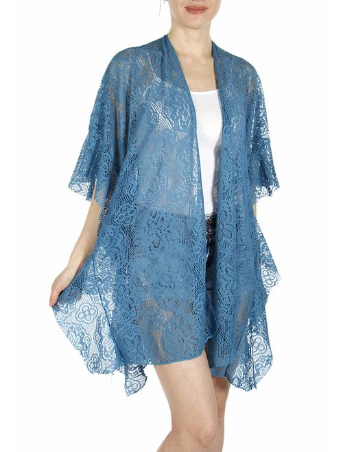 Kimonos for Women | Sheer Kimono Cardigan | Beach Cover Ups | Womens Kimono Robe