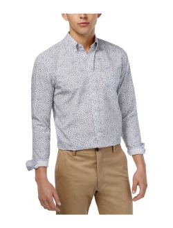 Ben Sherman Men's Longsleeve Micro Twill Floral