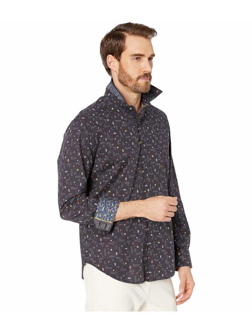 Robert Graham Men's Arcade L/S Woven Shirt