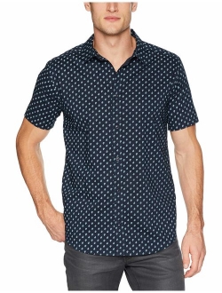 Men's Mini Paisley Button-Up Shirt