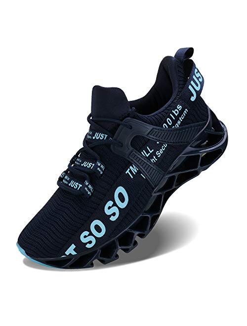 COKAFIL Men's Athletic Fashion Walking Just So So Sneakers