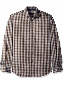 Men's Long Sleeve Shaped Woven Shirt