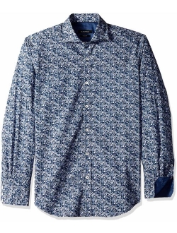 Men's Long Sleeve Shaped Woven Shirt