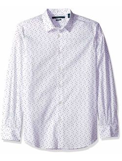 Men's Stretch Geo Print Shirt