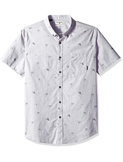 Men's Sundays Mini Short Sleeve Woven Shirt