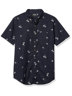 Men's Sundays Mini Short Sleeve Woven Shirt