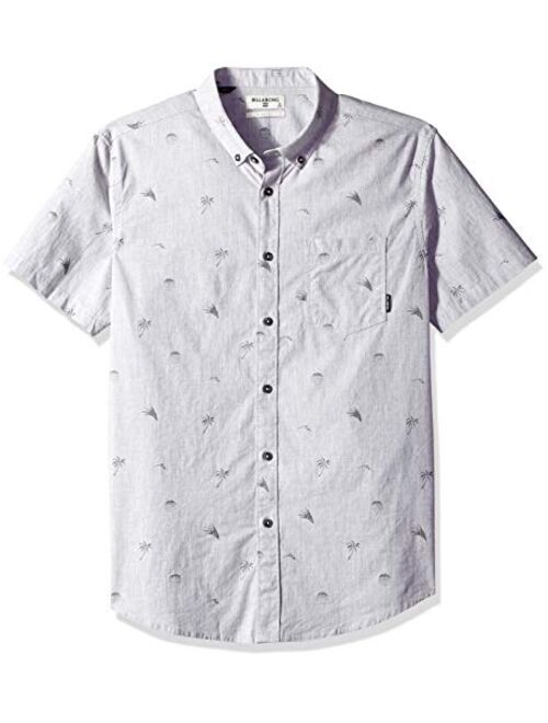 Billabong Men's Sundays Mini Short Sleeve Woven Shirt