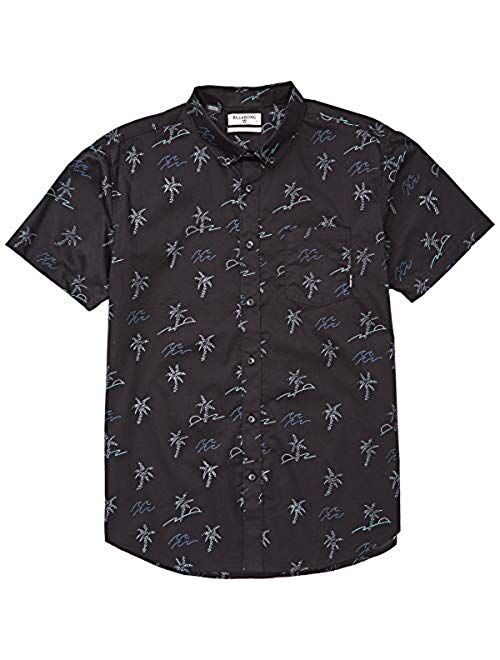 Billabong Men's Sundays Mini Short Sleeve Woven Shirt