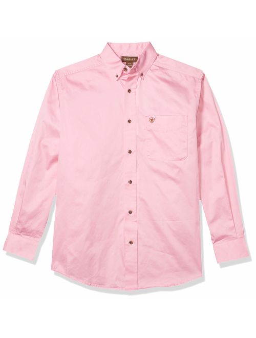 ARIAT Men's Solid Twill Shirt