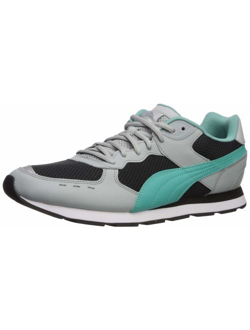 PUMA Vista Sneaker high Rise Black-Blue Turquoise, 8 M US