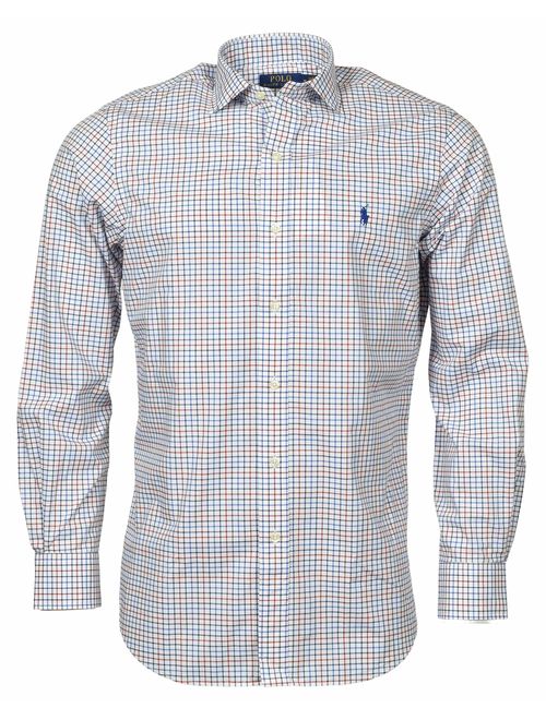 POLO RALPH LAUREN Men's Classic Fit Cotton Stretch Poplin Shirt