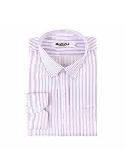 Z8 Adam Casual Long Sleeve Dress Shirt for Men - Button Down with Wrinkle Resistant - Slim Fit