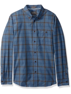 Men's Cortez Straight Plaid Button Down Shirt