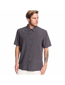 Waterman Men's Woven TOP, Black Cane Island, L