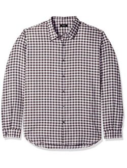 Men's Tonal Flannel Button Down Woven