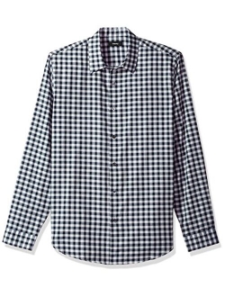 Men's Tonal Flannel Button Down Woven