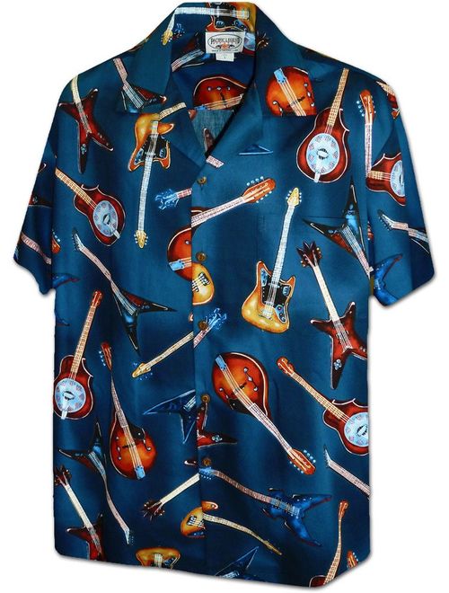 Guitars Rock Men's Cotton Shirt