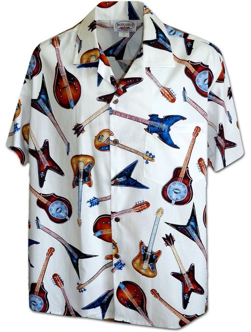 Guitars Rock Men's Cotton Shirt