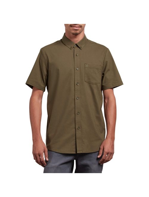 Volcom Men's Everett Oxford Short Sleeve Shirt