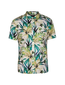 Mens Garden Short Sleeve Woven