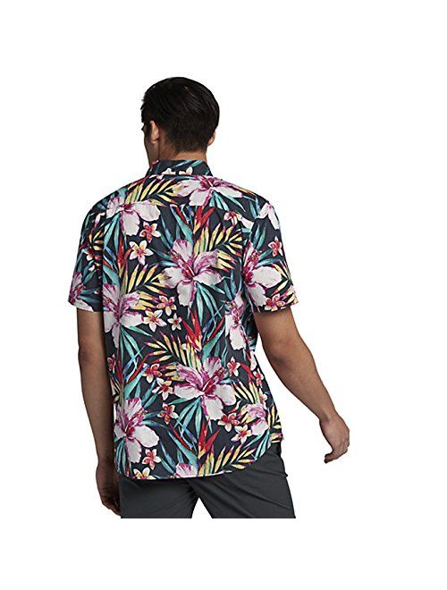 Hurley Mens Garden Short Sleeve Woven