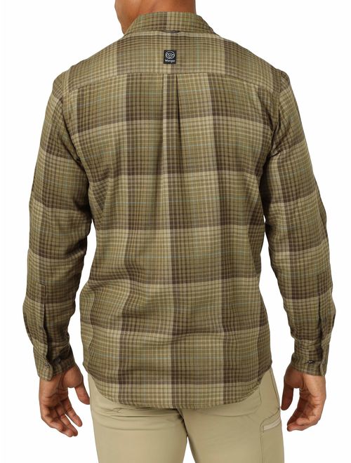 ATG by Wrangler Men's Thermal Lined Flannel Shirt