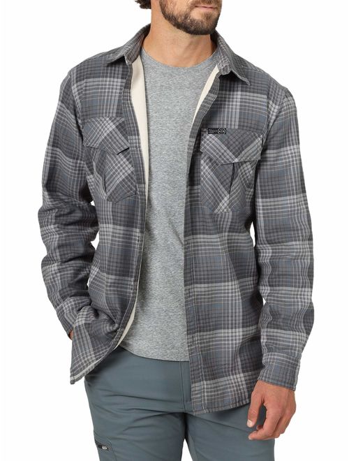 ATG by Wrangler Men's Thermal Lined Flannel Shirt