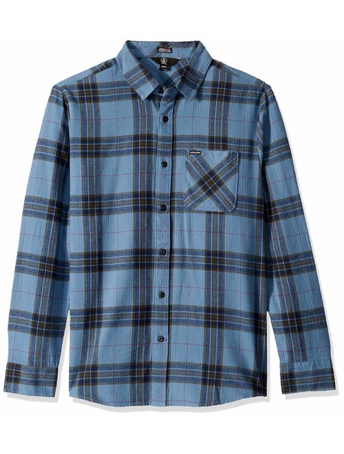 Volcom Men's Caden Classic Flannel Long Sleeve Shirt