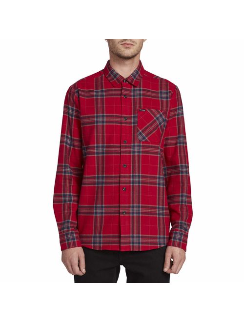 Volcom Men's Caden Classic Flannel Long Sleeve Shirt