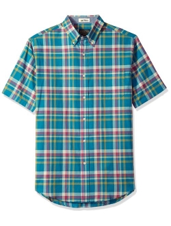 Men's Short Sleeve Button Front Seaside Shirt