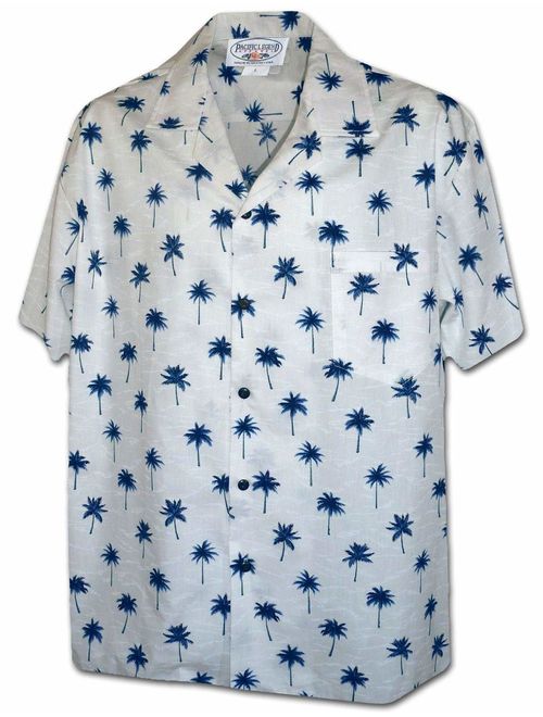 Classic Hawaiian Palm Trees Men's Tropical Shirts