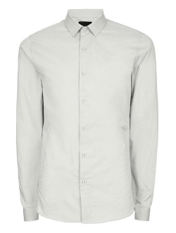 Hat and Beyond Mens Dress Shirt Button Down Long Sleeve Collar Solid Casual Slim Fit