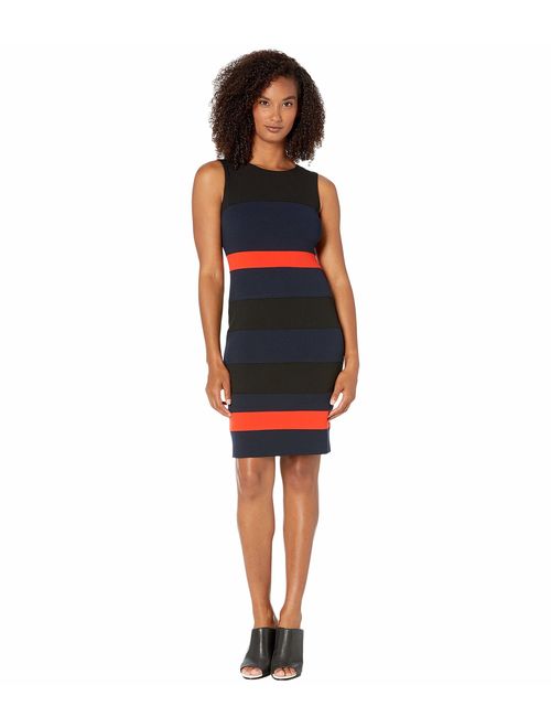 Tommy Hilfiger Women's Scuba Crepe Sheath Dress