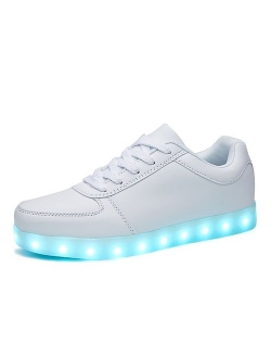 Sanyes USB Charging Light Up Shoes Sports LED Shoes Dancing Sneakers