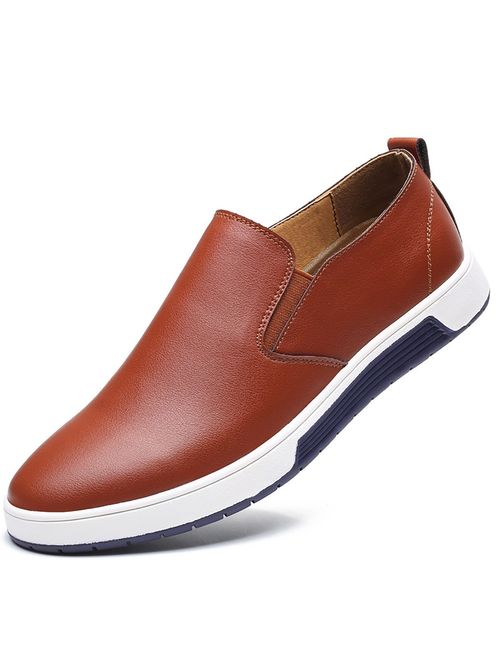 XIPAI Men's Casual Lofer Shoes Slip On Fashion Sneakers