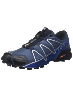 Men's Speedcross 4 Trail Runner, Slate Blue/Black/Blue Yonder, 8 D US