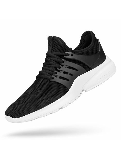 QANSI Mens Sneakers Balenciaga Look Lightweight Athletic Running Walking Gym Shoes