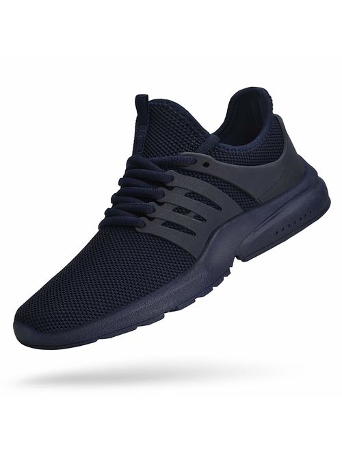 QANSI Mens Sneakers Balenciaga Look Lightweight Athletic Running Walking Gym Shoes