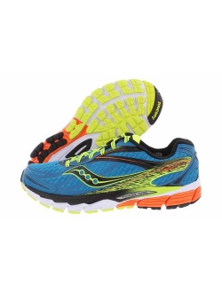 Men's Ride 8 Running Shoe (Midnight/Black/Orange, 9 D(M) US)