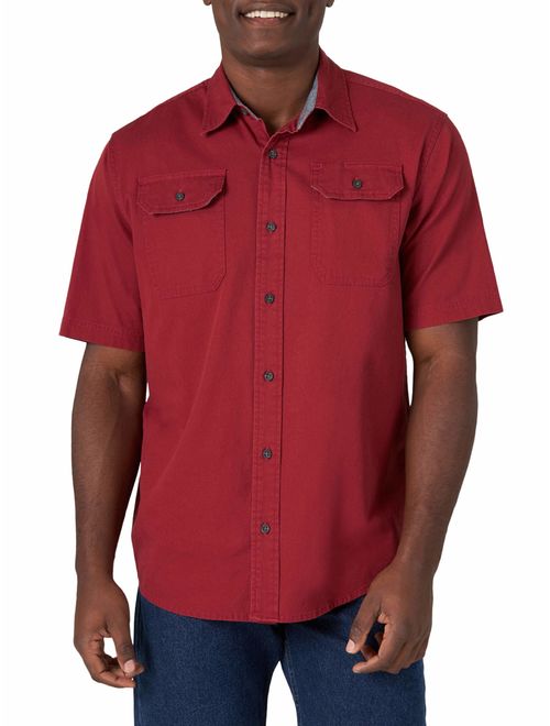 Wrangler Men's Short Sleeve Woven Shirt