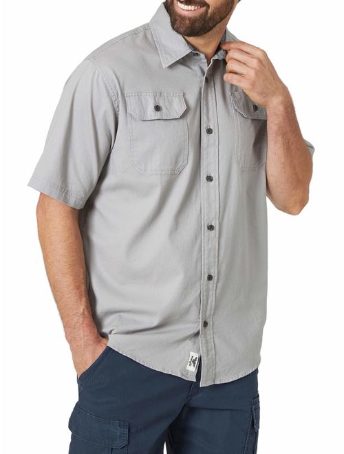 Wrangler Men's Short Sleeve Woven Shirt