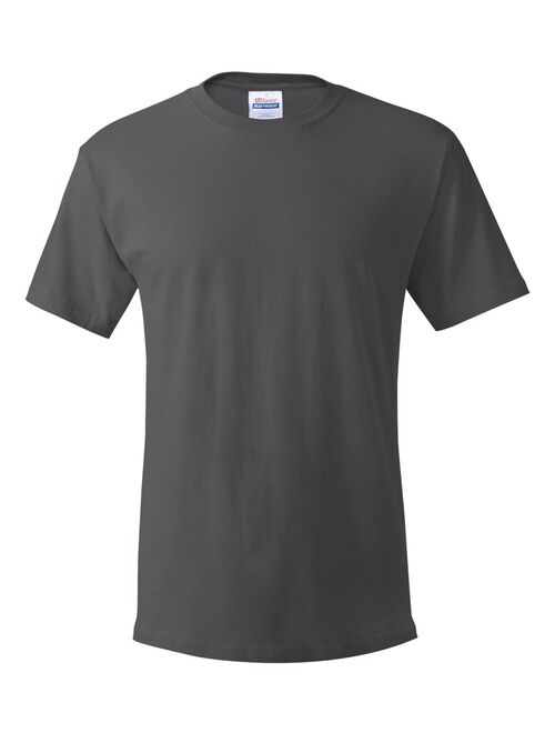 Hanes Men's and Big Men's ComfortSoft Short Sleeve Tee, Up To Size 4XL