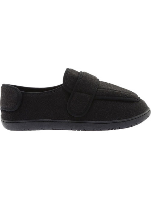 Men's Foamtreads Physician Slipper - Charcoal Color - Rubber Sole