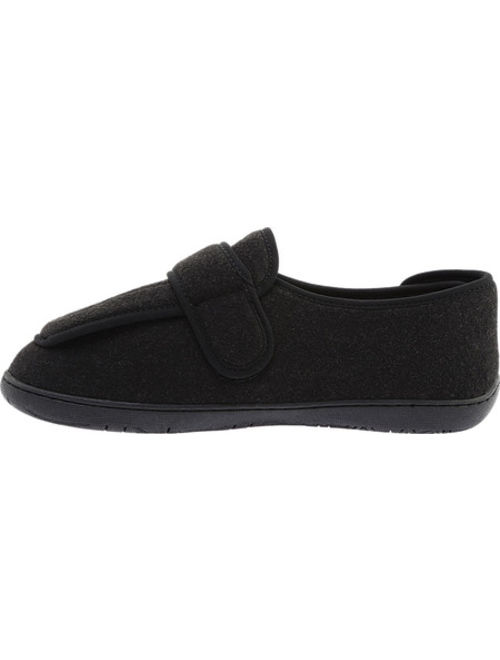 Men's Foamtreads Physician Slipper - Charcoal Color - Rubber Sole