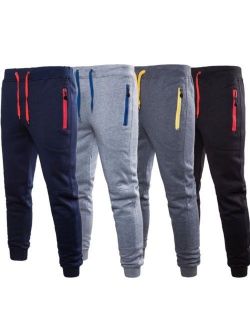 Mens sport joggers hip hop jogging fitness pant casual pant trousers