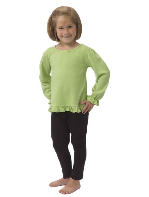 MONAG Toddler Long Sleeve Ruffle Tee