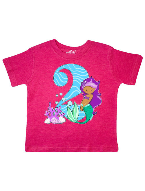 Second Birthday Mermaid Toddler T-Shirt