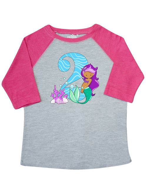 Second Birthday Mermaid Toddler T-Shirt